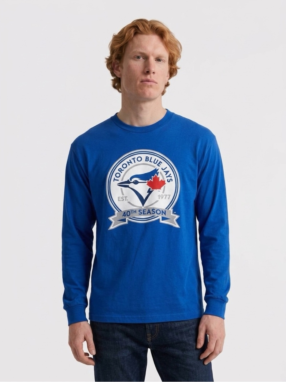 Men’s Long-Sleeve T-Shirt - Royal Blue